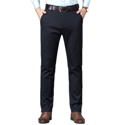 China Hot Sale Fashion Business Casual Wear Men's Anti-Wrinkle Long Pants Anti-Wrinkle Suit Pants Social Clothing for sale