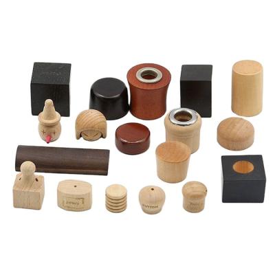 China Luxury New Design Wooden Perfume Cap Round Perfume Wooden Cap With PP Inners for sale