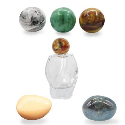 China Manufacturer Wholesale Round Resin Ball Perfume Cap Resin Perfume Bottle Caps for sale