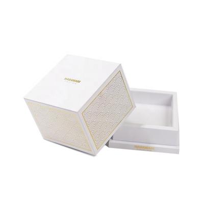 China Custom Printing Reused Logo Cardboard Perfume Sample Box Mini Rigid Perfume Packaging Box Materials for sale