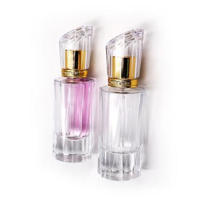 China Non Spill Wholesale Luxury Empty Black Perfume Glass Bottle Perfume Oil Bottles Unique Perfume Bottle for sale