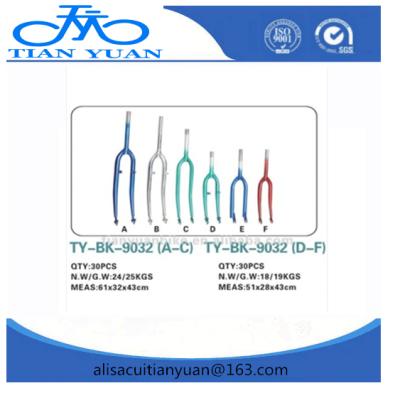 China Good quality of BMX and colorful 26 inch steel bicycle front fork for sale