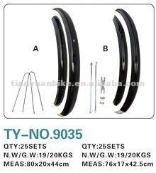 China high quality cheap old color bicycles bike fender TY-NO.9035 for sale