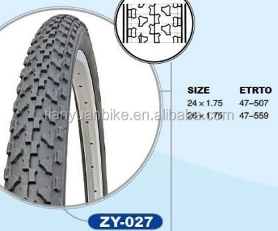 China New BMX Bicycle Tire 20x1 3/8 22x1 3/8 24x1 3/8 26x1 3/8 27x1 3/8 for sale