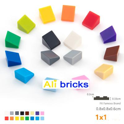 China DIY TOY 1KG DIY Building Blocks Figures Soft Beveled Educational Creative Bricks 1x1 Size Compatible With 54200 Toys For Children for sale