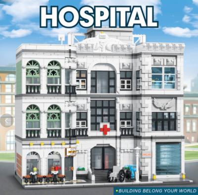 China RECOMMEND 10188 DIY TOY New Arrival hospital model toy building blocks legoing toys for girls gift for sale