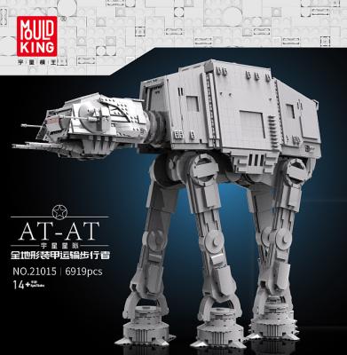 China Toy New Arrival Mold king 21015 AT+-AT plastic wars starwars technique building block Toy Set for adult for sale