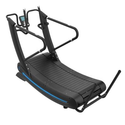 China Commercial Gym Machine Fitness Equipment Mechanical Running Treadmill Without Motor for sale