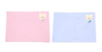 China 180x120CM Baby bed sheet / crib bed sheet / pink and blue with embroidery mattress cover for sale