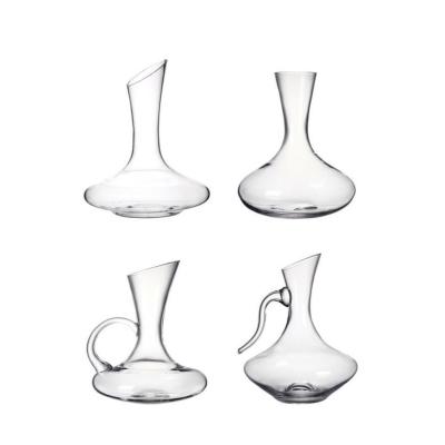 China Stored Red White Wine Crystal Glass Decanter in Luxury High Quality Glass for sale