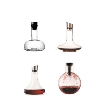 China High Quality Stocked Low Price Crystal Wine Glasses Decanter Stock for sale