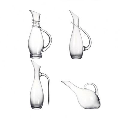 China Wholesale Single Globe Stocked Shape Crystal Wine Decanter for sale