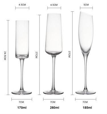 China High quality PET soda lime glass plastic champagne glasses lead free glass not disposable for sale