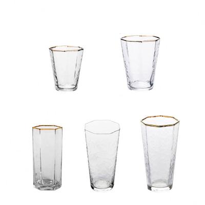 China Stock Fancy Lead Free Soda Lime Glass With Coaster Lid Bamboo Drinking Glasses for sale