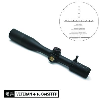 China Aluminium Alloy OBSERVER Veteran 4-16X44 FFP  Glass Reticle First Focal Plane Illuminated Outdoor Hunting  Optical Scope Sight for sale