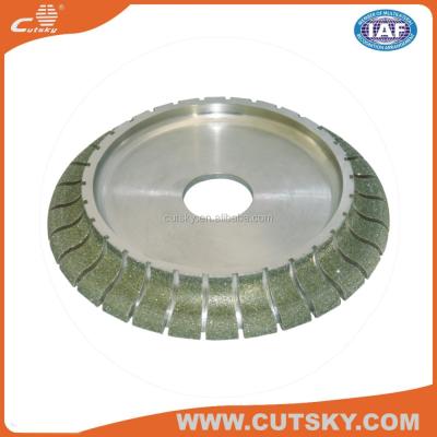 China Masonry 300mm Bullnose Edge Diamond Marble Grinding Wheel for sale