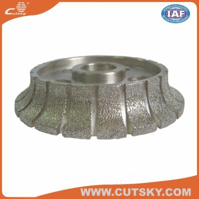 China Masonry 160mm Diamond Edge Profile Wheels for Stone for sale