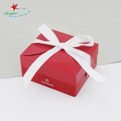 China Recycled Materials OEM Personalized Luxury Jewelry Wholesale Custom Wedding Gift Boxes For Guests for sale