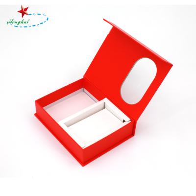 China Recycled custom magnetic eyelash boxes closur box materials packaging custom logo for sale