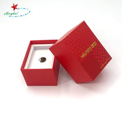 China Recycled Materials Gift Watch Package Box Packaging Box Custom Luxury Watch for sale