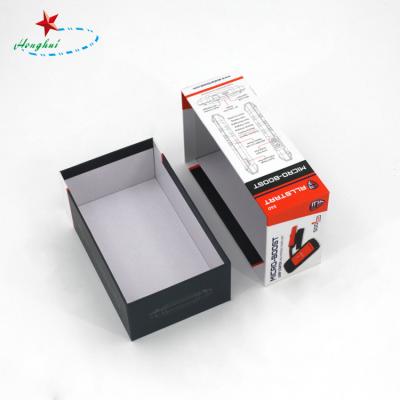 China Custom Gift Boxes Recycled Materials Logo Cardboard Lid And Tray Box Sky And Earth Cover Paper Box for sale