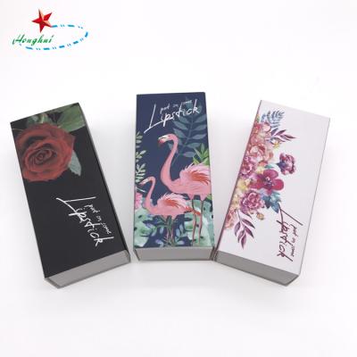 China Recycled Materials Custom Materials Lip Gloss Cosmetic Packaging Box Cosmetic Paper Box Makeup Set Luxury Cosmetic Box Recycled Beauty Packaging for sale