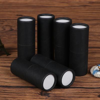 China Recycled Cosmetics Cylinder Paper Packaging Materials Candle Paper Tube Recycled Paper Tube Box for sale