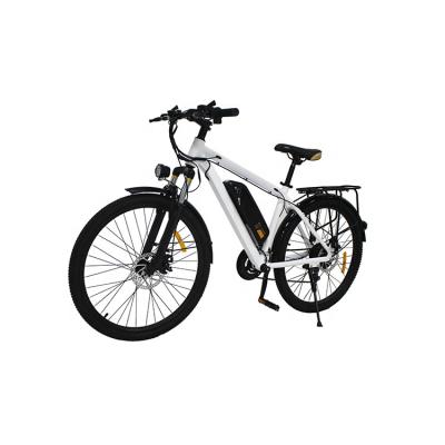 China Wholesale aluminum alloy battry bike on 26 inch wheel aluminum frame integrated electric mountain bike for sale