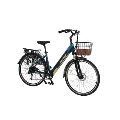 China 2020 New Arrival Aluminum Alloy Electric City Bike Hidden Battery City Electric Bike For Sale for sale