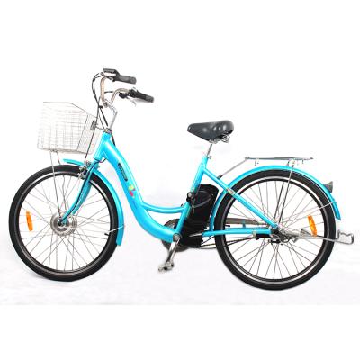 China 2021 Hot Selling 36V 10Ah Cheap Multifunctional Type Electric Bike, 250W Lithium Battery Motor City Electric Bike for sale