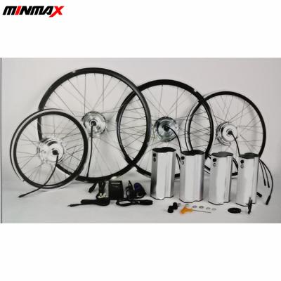 중국 City Folding Ebike MINMAX Electric Bike Conversion Kit, Include Battery Pack For Converting Bicycles To Electric Bike Sets 판매용