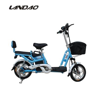 China Aluminum Alloy Scooter Electric Bike 250W Motor 14 Inch Wheel Size Lithium Battery for sale