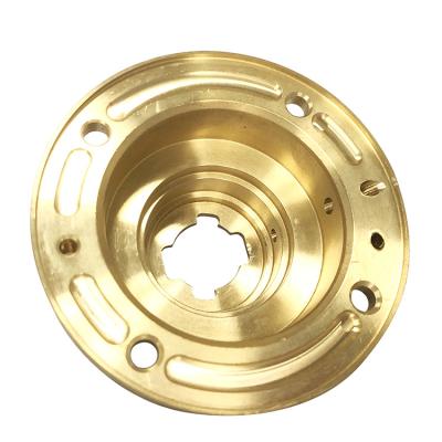 China Aluminum Copper Casting / High Precision Casting / Copper Machining Brass Brass Utility Bathroom Valve Parts for sale