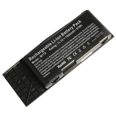 China 11.1V 7800mAh Camera M17x Laptop Battery For Foreign Ware 7XC9N 05WP5W 07XC9N 5WP5W Notebook for sale