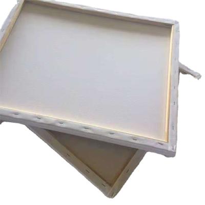 China White High Quality Art Stretched Kids Canvas Boards White Painting Factory Direct Sales 18*24cm for sale