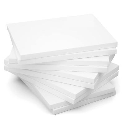 China Inkjet Printing Acrylic Wholesale Canvas Blank Stretched Blank Canvases 18*13cm For Painting for sale