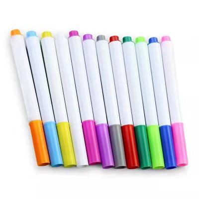 China Painting/Drawing Hot-selling 12 Colors Eraser Chalk Fluorescent Liquid Marker Pens for Kids DIY Painting for sale