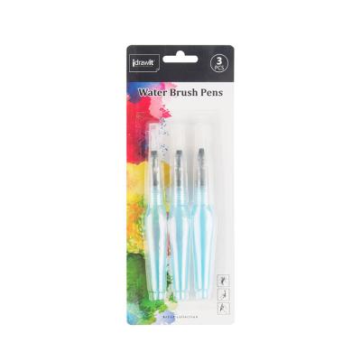 China Directly Sale 3 Pcs Water Paint / Brush Pen Set Waterbrush Pen For Kids Painting for sale