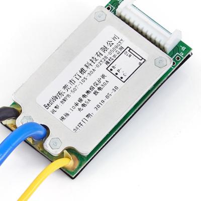 China RR#4 Smart BMS WIth 10S 30A lithium battery protection board for electric motorcycle from direct factory for sale