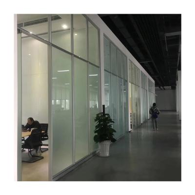 China Contemporary Office 83 Meeting Room Canopy Single Glass Partition Design And Manufacture for sale