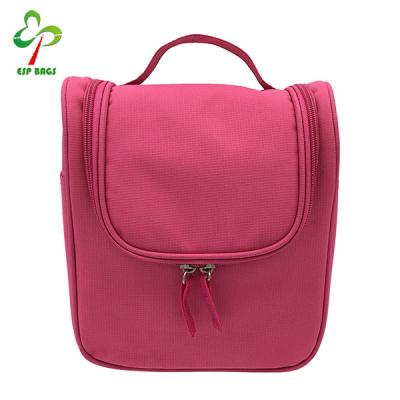 China High quality roomy waterproof nylon toiletry hanging bag for travel premium multifunctional high quality waterproof nylon large volume toiletry hanging bag for tarvel for sale