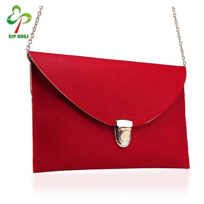 China 2017 Slim Shoulder Bag Envelope Clutch Bag Women, Convenient Design PU Leather Cross - Body Clips Handbags Ladies for sale