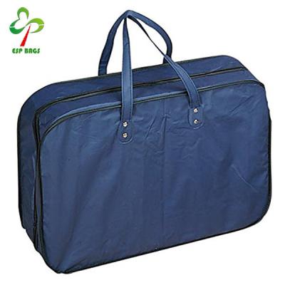 China Wholesale Shoe Bag 8 Pair Wide Open Handbag Shoe Case, Blue Large Capacity Travel Shose Wholesale Bag for sale