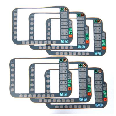 China High Quality Telecommunication Equipment Custom 20 Keys Membrane Switch Keypad for sale