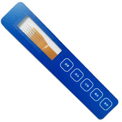 China 2022 Hot New Telecommunication Equipment Sales Custom Embossed Membrane Switch Panel Keypad 3x4 for sale