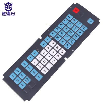 China Telecommunication equipment screen printing hot waterproof PC lexan label panel keyboard sales graphic overlay for sale