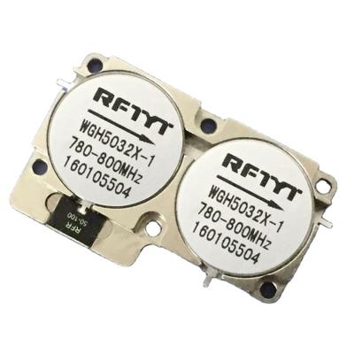 China RF RFTYT WGH5032X 0.35-4.0 GHz UHF SHF TAG RF Dual Junction Drop In Isolator for sale