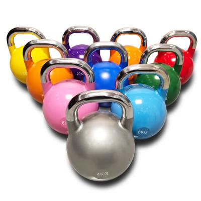 China New Endurable Eco-Friendly Style Fitness Equipment Sporty Home Cast For Women And Men Competition Kettlebell for sale