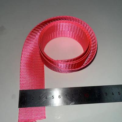 China Durable Nylon Custom F Sports Pimple Opening Elastic 2 cm Bra Elastic Band Elastics Cm Fold Over Elastic Fold Over Elastic Band for sale