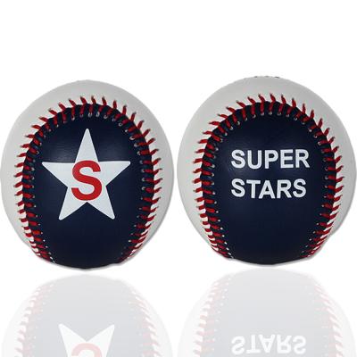 China Wholesale Modern Sports Baseball Soft Rubber PVC Custom 9 Inch Training Baseball Children Teenager Players Students Practice Baseball for sale